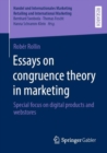 Image for Essays on congruence theory in marketing  : special focus on digital products and webstores