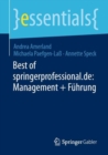 Image for Best of Springerprofessional.de: Management + Führung