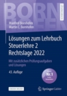 Image for Losungen zum Lehrbuch Steuerlehre 2 Rechtslage 2022