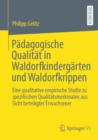Image for Padagogische Qualitat in Waldorfkindergarten und Waldorfkrippen