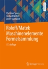 Image for Roloff/Matek Maschinenelemente Formelsammlung