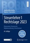 Image for Steuerlehre 1 Rechtslage 2023: Allgemeines Steuerrecht, Abgabenordnung, Umsatzsteuer