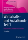 Image for Wirtschafts- Und Sozialkunde Teil 1: Programmierte Aufgaben Mit Losungen