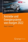 Image for Antriebe und Energiesysteme von morgen 2022 : Band 1: Antriebe