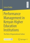 Image for Performance Management in Kenyan Higher Education Institutions