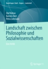 Image for Landschaft Zwischen Philosophie Und Sozialwissenschaften: Eine Kritik