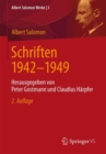 Image for Schriften 1942-1949