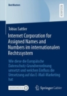 Image for Internet Corporation for Assigned Names and Numbers im internationalen Rechtssystem