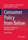 Image for Consumer Policy from Below : Paradoxes, Perspectives, Problematizations