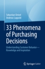 Image for 33 Phenomena of Purchasing Decisions: Understanding Customer Behavior - Knowledge and Inspiration