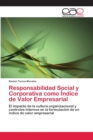 Image for Responsabilidad Social y Corporativa como Indice de Valor Empresarial