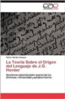 Image for La Teoria Sobre El Origen del Lenguaje de J.G. Herder