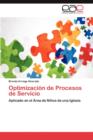 Image for Optimizacion de Procesos de Servicio