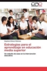 Image for Estrategias Para El Aprendizaje En Educacion Media Superior