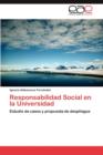 Image for Responsabilidad Social En La Universidad