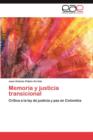 Image for Memoria y Justicia Transicional