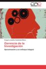 Image for Gerencia de La Investigacion
