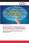 Image for Evaluacion a docentes en la Ensenanza Universitaria