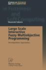 Image for Large Scale Interactive Fuzzy Multiobjective Programming : Decomposition Approaches