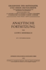 Image for Analytische Fortsetzung