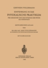 Image for Einfuhrung in das Physikalische Praktikum: Fur Mediziner und zum Studium der Physik als Nebenfach