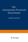 Image for Das internationale Privatrecht Deutschlands