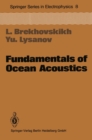 Image for Fundamentals of ocean acoustics