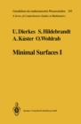 Image for Minimal Surfaces I: Boundary Value Problems : I,