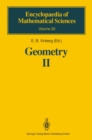 Image for Geometry II: spaces of constant curvature