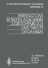 Image for Interactions Between Adjuvants, Agrochemicals and Target Organisms : 12