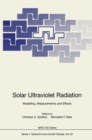 Image for Solar Ultraviolet Radiation: Modelling, Measurements and Effects