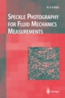 Image for Speckle photography for fluid mechanics measurements