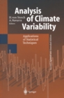 Image for Analysis of Climate Variability: Applications of Statistical Techniques Proceedings of an Autumn School Organized by the Commission of the European Community on Elba from October 30 to November 6, 1993