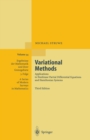 Image for Variational methods: applications to nonlinear partial differential equations and Hamiltonian systems