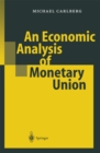 Image for Economic Analysis of Monetary Union