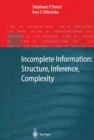 Image for Incomplete Information: Structure, Inference, Complexity