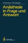 Image for Anasthesie in Frage Und Antwort