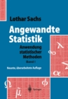 Image for Angewandte Statistik: Anwendung statistischer Methoden