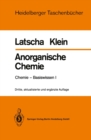 Image for Anorganische Chemie: Chemie-basiswissen I