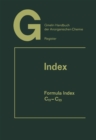 Image for Index: Formula Index C13-C23.