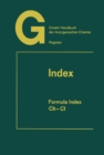 Image for Gmelin Handbuch der Anorganischen Chemie: Index.