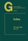 Image for Gmelin Handbuch der Anorganischen Chemie : Index