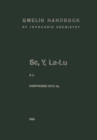 Image for Sc, Y, La-Lu Rare Earth Elements: C 9 Compounds with Se. : S-c... / C / 9