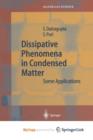 Image for Dissipative Phenomena in Condensed Matter