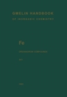 Image for Fe Organoiron Compounds : Mononuclear Compounds 11