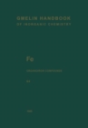 Image for Fe Organoiron Compounds : Mononuclear Compounds 9