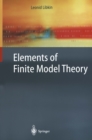 Image for Elements of finite model theory