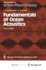 Image for Fundamentals of Ocean Acoustics