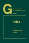 Image for Index: Formula Index Ga-I.