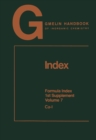 Image for Index: Formula Index. Ca-i.